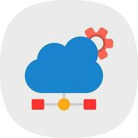Cloud Computing Vector Icon Design