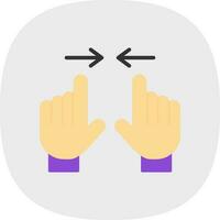 Zoom In Vector Icon Design