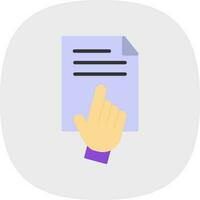 Document Vector Icon Design