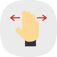 Swipe Vector Icon Design