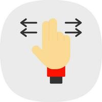 Swipe Vector Icon Design