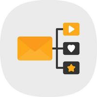 Email Marketing Vector Icon Design