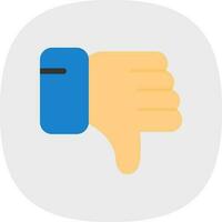 Dislike Vector Icon Design