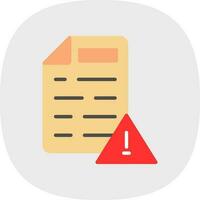 Warning Vector Icon Design