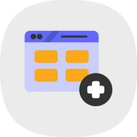 Website Vector Icon Design