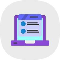 Blog Vector Icon Design