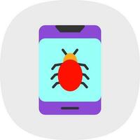 Bug Vector Icon Design