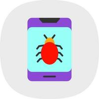 Bug Vector Icon Design