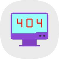 404 vector icono diseño