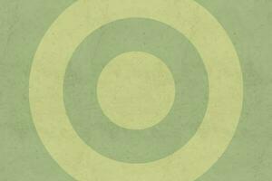 verde Envejecido objetivo círculos en texturizado superficie vector