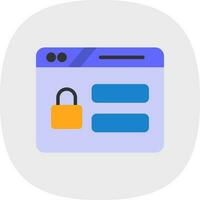 Password Vector Icon Design