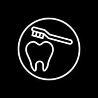 Cleaning Tooth Vector Icon Design