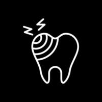 Broken Tooth Vector Icon Design