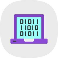 Binary Vector Icon Design