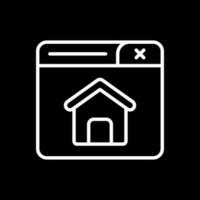 Home Page Vector Icon Design