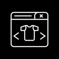 Clothing Store Vector Icon Design