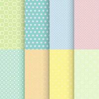 bright soft seamless pattern backgrounds for kids vector