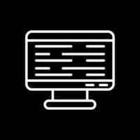 Monitor Screen Vector Icon Design