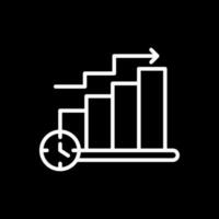 Bar Chart Vector Icon Design