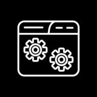 Website Setting Vector Icon Design