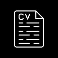 CV Vector Icon Design