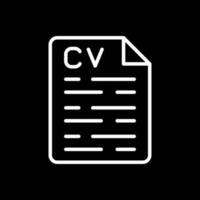 CV Vector Icon Design