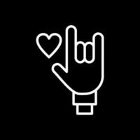 Rock On Vector Icon Design