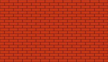 red brick wall seamless background vector