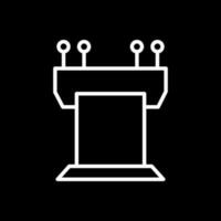 Podium Vector Icon Design