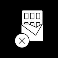 No Chocolate Vector Icon Design