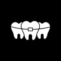 Broken Tooth Vector Icon Design