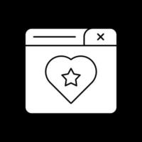 Favourite Page Vector Icon Design