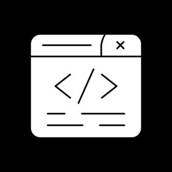 Web Programming Vector Icon Design