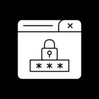 Password Vector Icon Design
