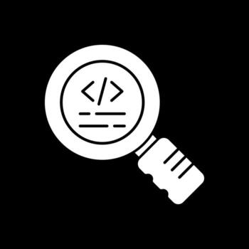 Quick Review Code Vector Icon Design