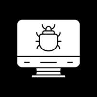 Computer Bug Vector Icon Design