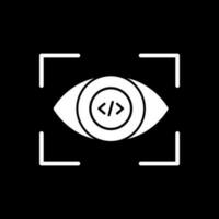 diseño de icono de vector de ojo