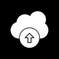 Cloud Upload Vector Icon Design