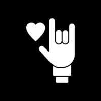 Rock On Vector Icon Design