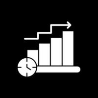 Bar Chart Vector Icon Design