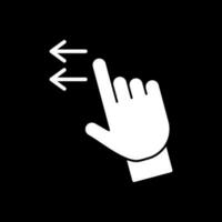 Swipe Left Vector Icon Design
