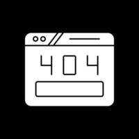 404 Error Vector Icon Design