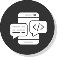 Conversation Vector Icon Design