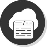 Cloud Vector Icon Design