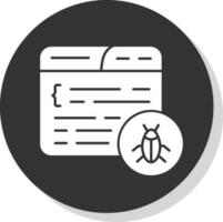 Bug Vector Icon Design