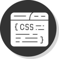 css codificación vector icono diseño