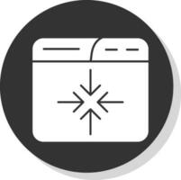 Minimize Vector Icon Design