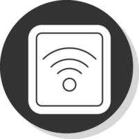 diseño de icono de vector de señal wifi