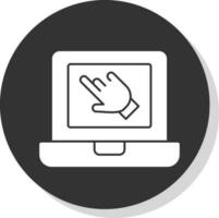 Laptop Vector Icon Design