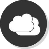 diseño de icono de vector de nube